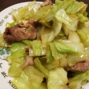 キャベツと豚肉炒め(お弁当用)